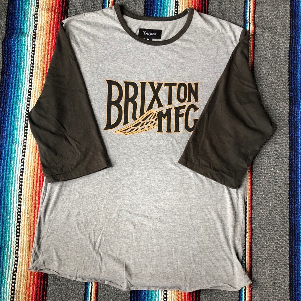 Brixton baseball t-shirt size M